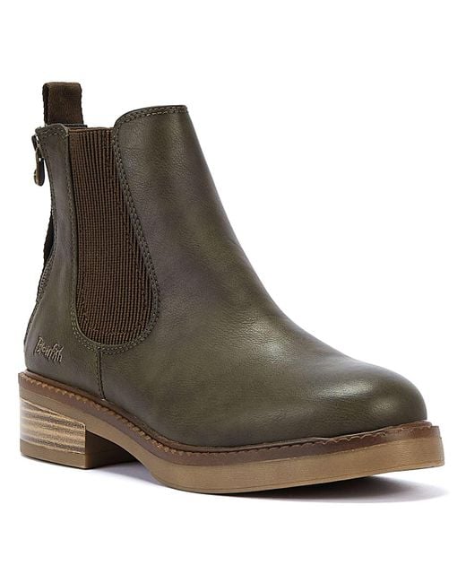 Blowfish Green Vedder Women's Olive Boots