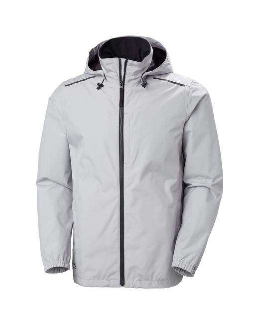 Helly Hansen Gray Workwear Manchester 2.0 Softshell Jacket for men