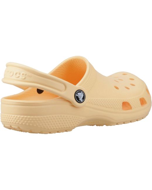 CROCSTM Natural Toddler Classic Clog Synthetic Golden Hour Clogs