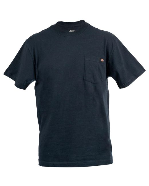 Dickies Blue Short Sleeve Cotton for men