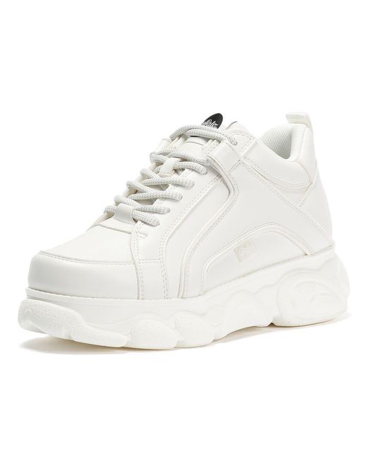 Buffalo White Cld Corin Trainers