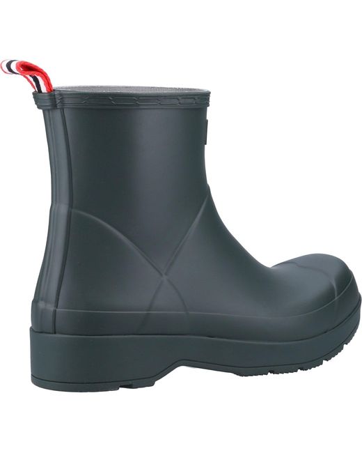 Hunter Blue Original Play Short Wellington Boots for men