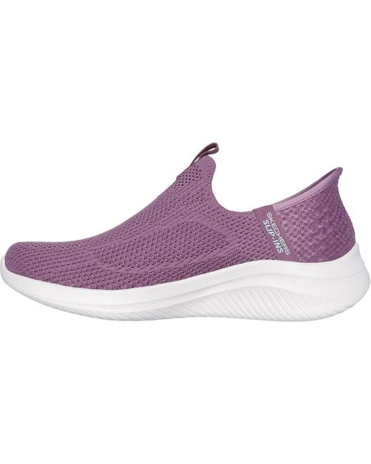 Skechers Purple Ultra Flex 3.0 Easy Win Textile sneaker