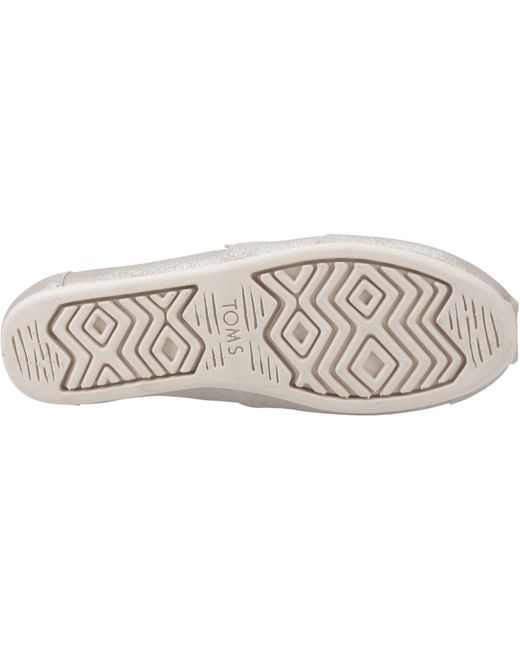 TOMS Gray Alpargata With Cloudbound Leather Espadrilles