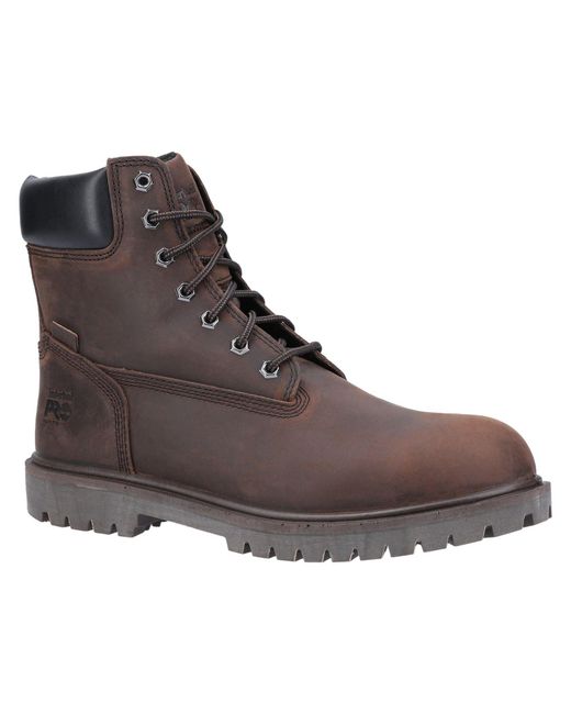 Timberland Brown Iconic Leather Safety Boots