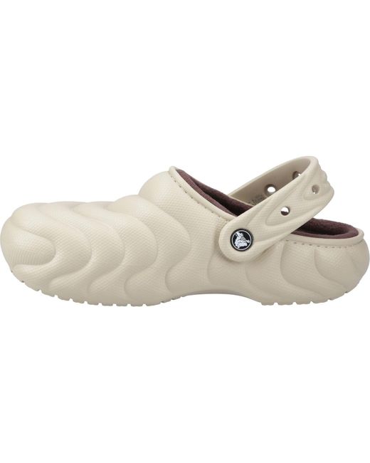 CROCSTM Natural Classic Lined Overpuff Thermoplastic Moth Clogs
