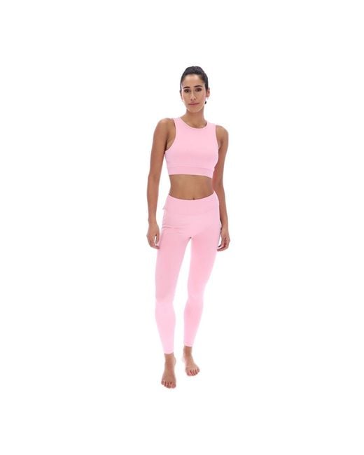 Ted Baker Pink Aria Tbwsbs262 Polyester Sports Bra