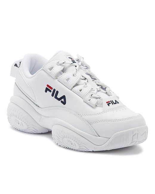 Fila Provenance White Leather Sneakers