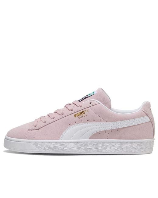 PUMA Pink Classic Suede Misty/ Trainers
