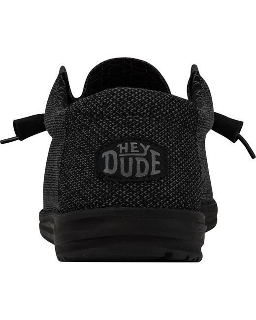 Wally Sox Scarpe Da Barca di HeyDude in Black
