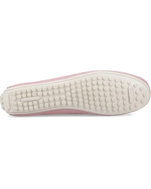 Sperry Top-Sider Pink Salvador Slip On Nubuck Moccasins Shoes
