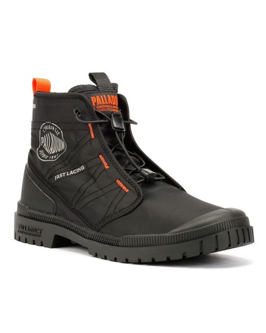 Palladium Black Sp20 Travel Hi Boots