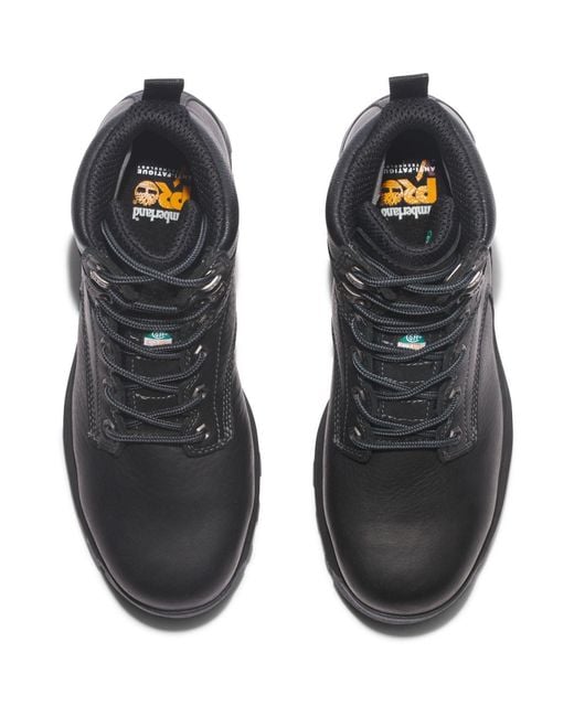 Timberland Black Titan 6" Leather Safety Boots