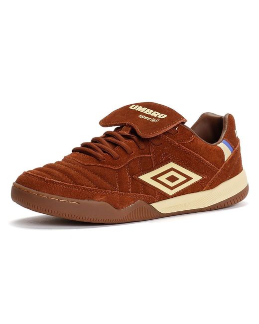 Umbro Brown Speciali Tr Suede Dark/Cream Trainers