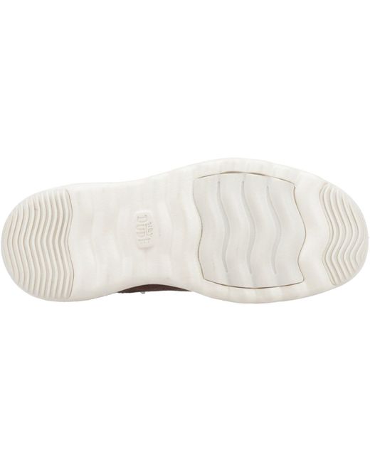 HeyDude Brown Branson Leder Kaffee Stiefel