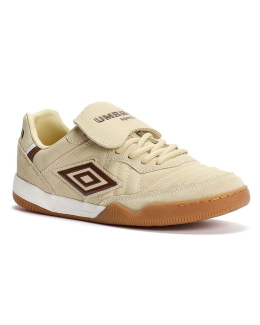Umbro White Speciali Tr Suede Cream Trainers