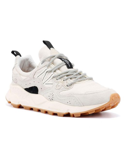 Flower Mountain White Yamano 3 Off Trainers