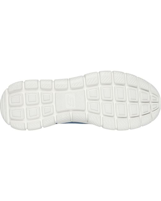 Skechers Blue Track Leshur Synthetic Slate Trainers for men