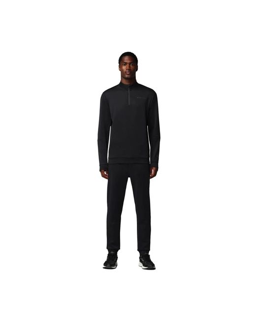 Castore Black Flex 1/4 Zip Sweatshirt for men