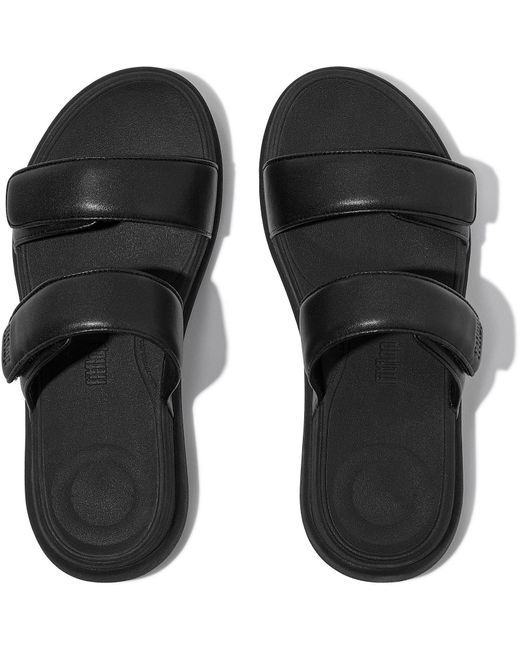 Fitflop Black F-Mode Go Polyurethane All Sandals