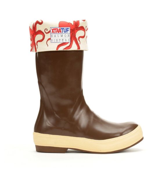 XtraTuf Brown Sisters Latex Neoprene Wellington Boots