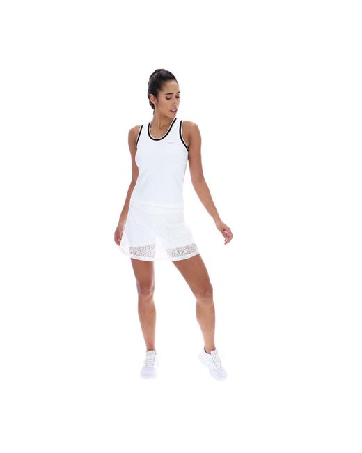 Ted Baker White Annabelle Tbwvs2623 Activewear Tank Tops