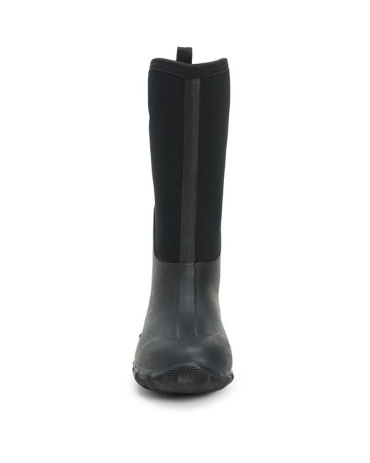 Muck Boot Black Edgewater Ii Rubber Wellington Boots