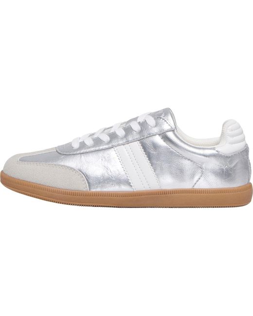 ONLY White Amber Synthetic Trainers