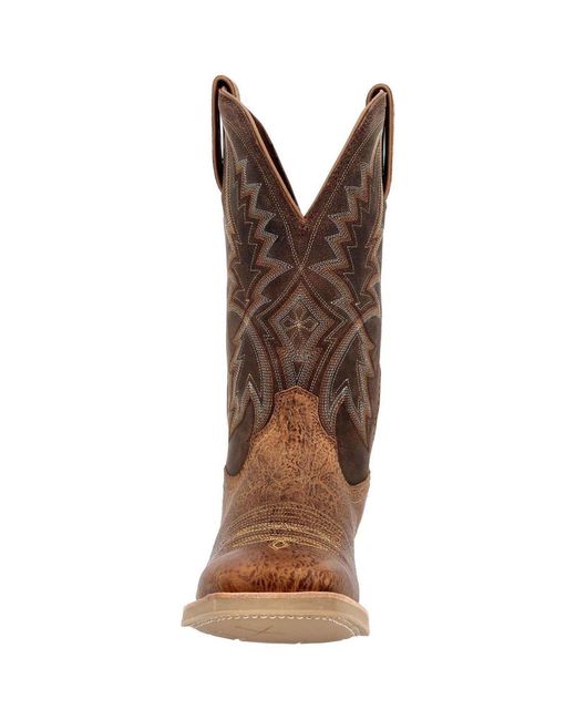 Durango Brown Rebel Pro Lite Leather Rustic Boots for men