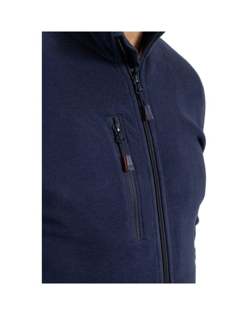 Helly Hansen Blue Oxford Fleece Jacket for men