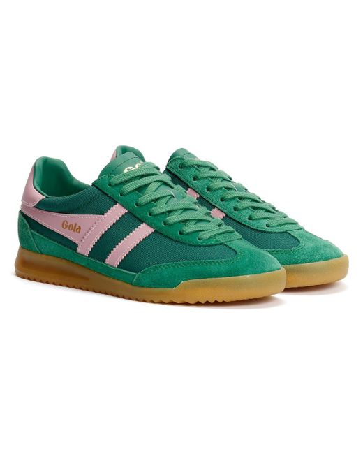 Gola Green Tornado Emerald/Candy Trainers
