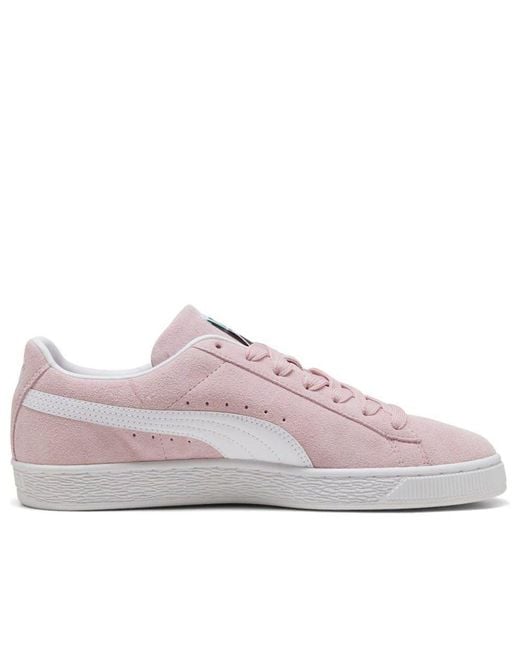 PUMA Pink Classic Suede Misty/ Trainers