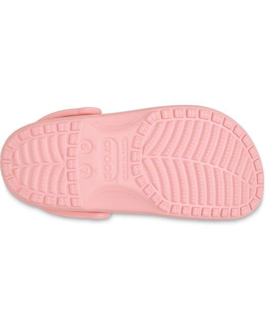 CROCSTM Pink Classic Clog Clog Shoes 9
