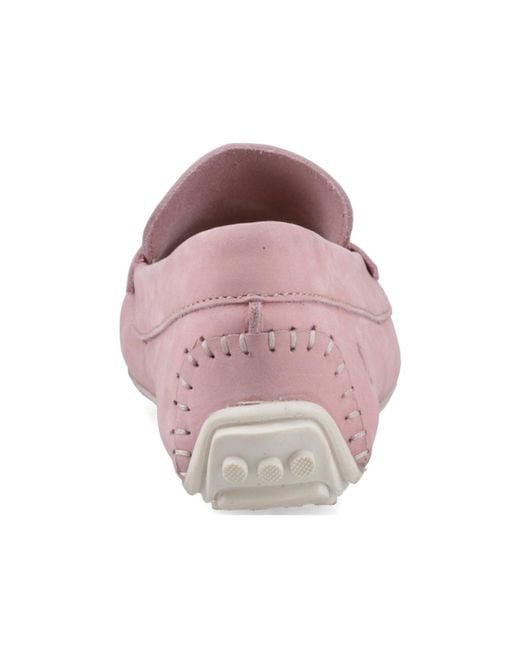 Sperry Top-Sider Pink Salvador Slip On Nubuck Moccasins Shoes