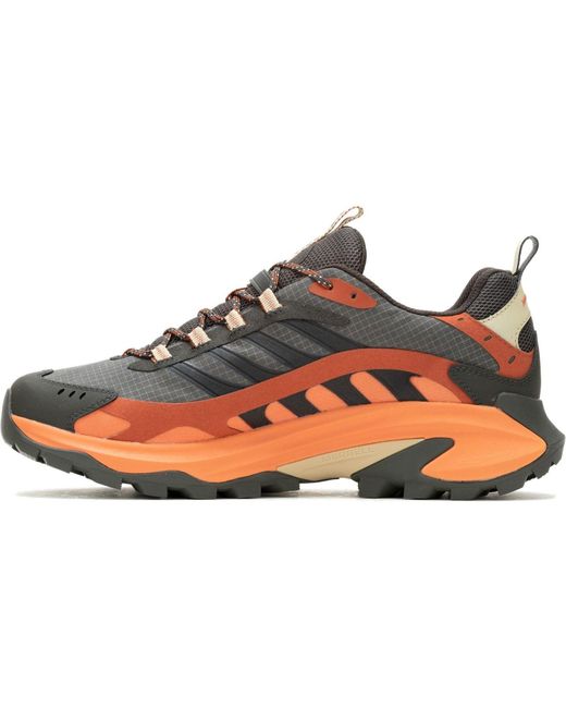 Merrell Gray Moab Speed 2 Gore-Tex Beluga Hiking Boots for men
