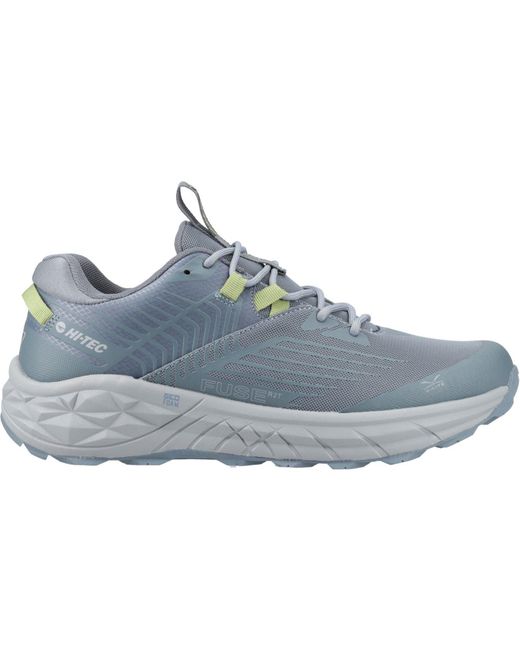 Hi-tec Blue Fuse Trail Low Synthetic Mesh Dark Slate/Stormy Weather Trainers for men
