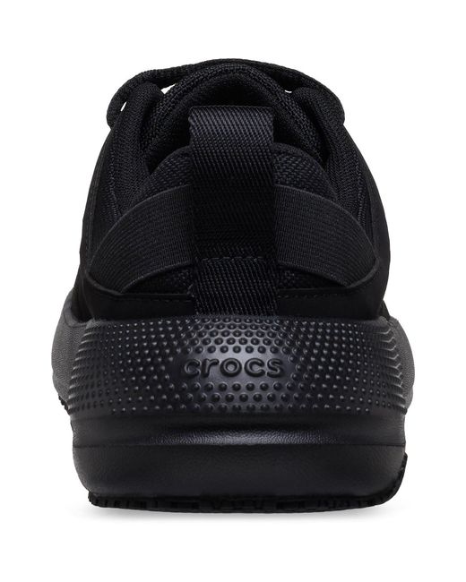 CROCSTM Black On The Clock Work Trainers