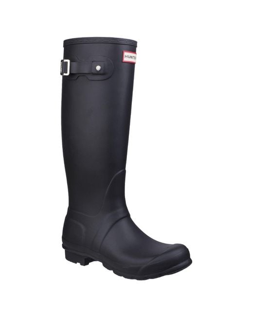 Hunter Blue Original Tall Wellington Boots