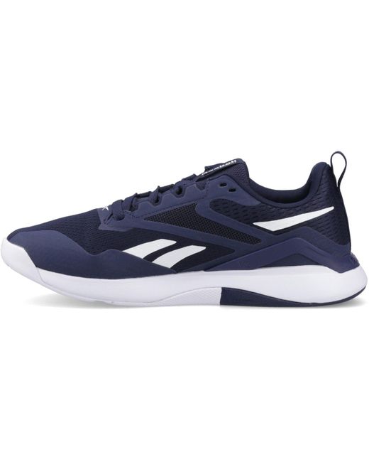 Reebok Blue Nanoflex Tr 2 Textile Vector/ Trainers for men