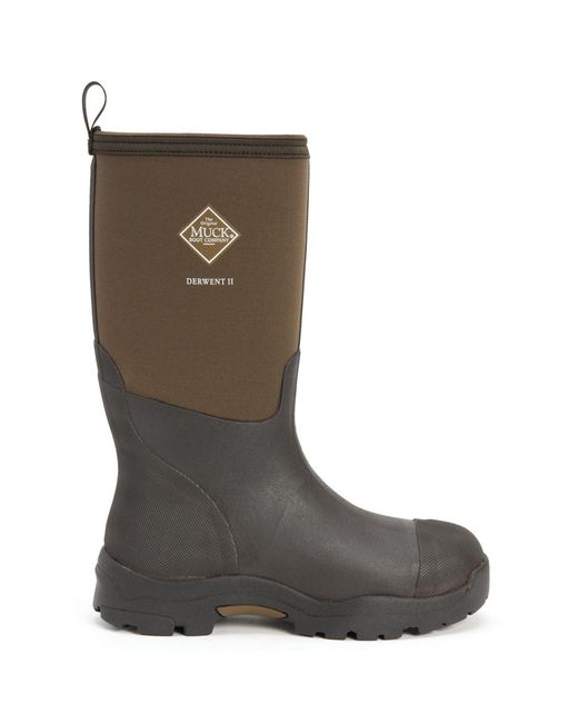 Muck Boot Brown Mb Derwent Ii Rubber/Bark Wellington Boots