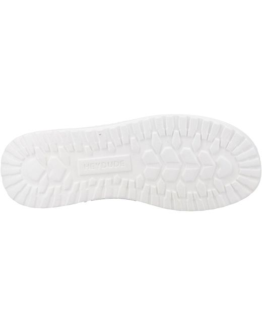 HeyDude Brown Denny Baumwoll--Leopardenstiefel