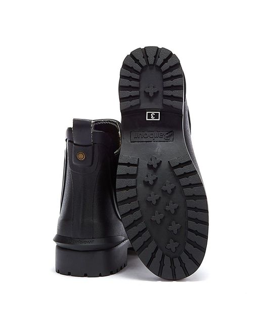 Barbour Black Wilton Chelsea Boots