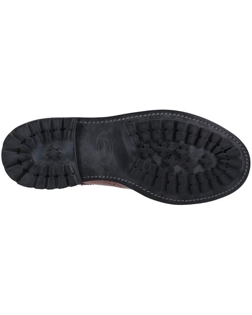 Cotswold Brown Quenington Commando Leder Schnürschuhe