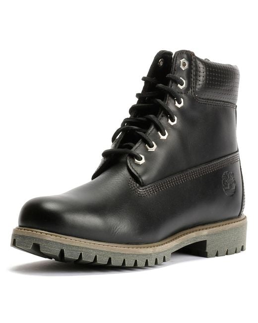 Timberland Black Premium 6-Inch Waterproof Boots for men