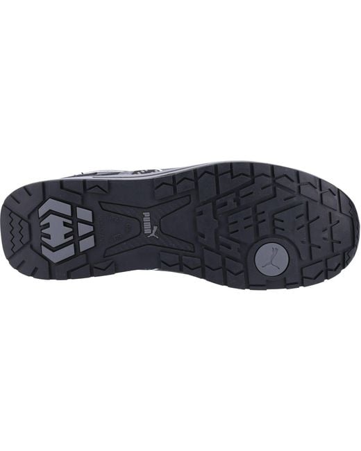 PUMA Blue Elevate Knit Low S1 Textile Safety Sneakers for men