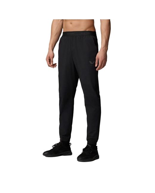 Castore Blue Woven Jogger Polyester for men