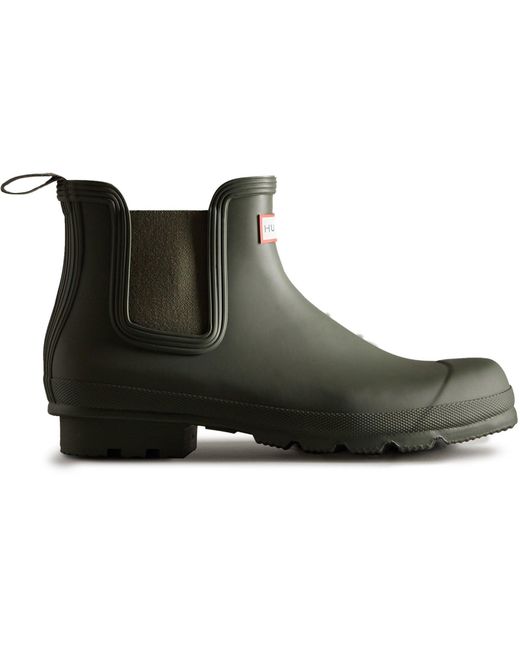 Hunter Black Original Chelsea Boots for men