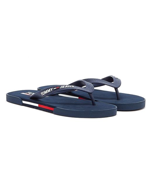 Tommy Hilfiger Denim Tommy Jeans Beach Twilight Sandals in Navy (Blue) for  Men - Save 3% - Lyst