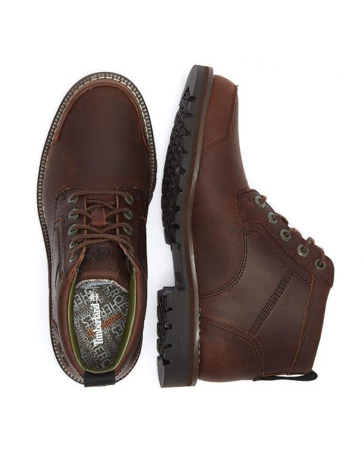 timberland larchmont chukka light brown