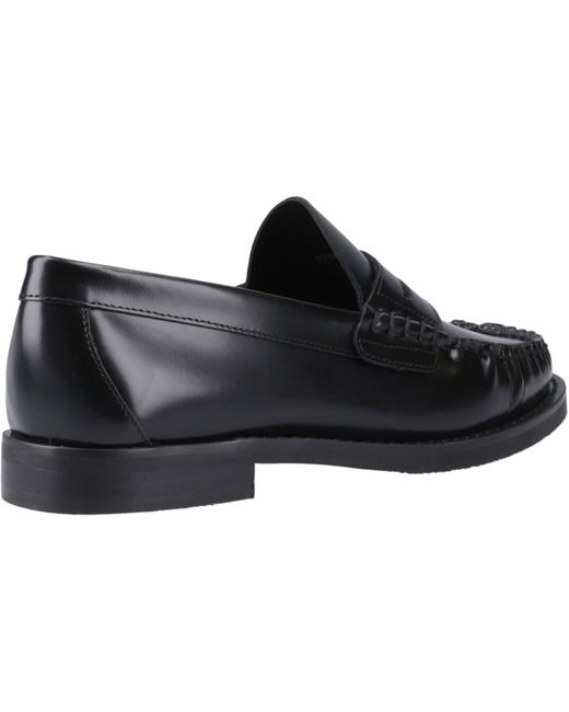 Dune Black Ginni Leather Shoes